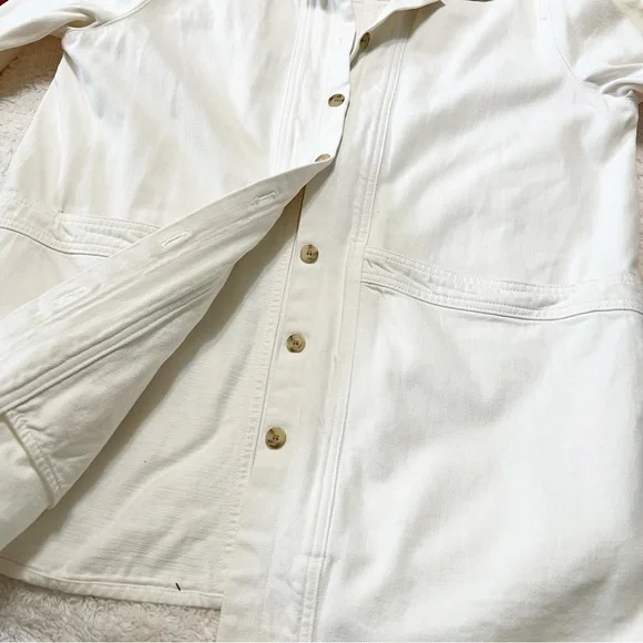 Sézane White Will Jacket M - Picture 7 of 13